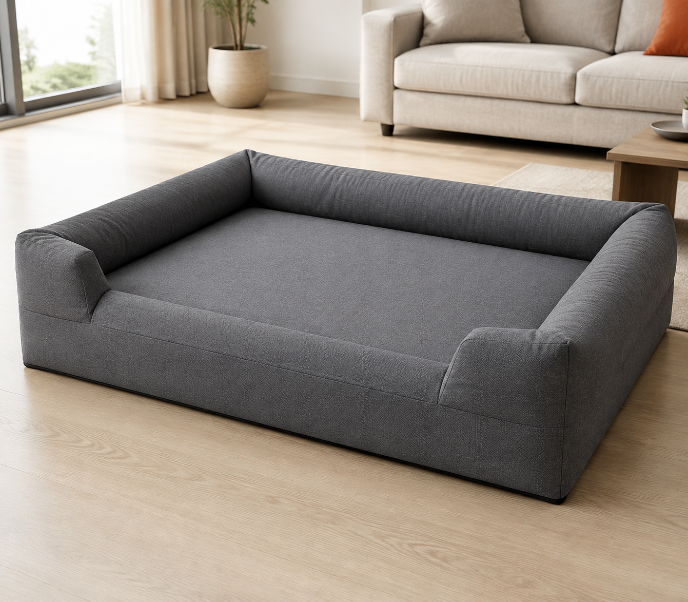 Pet Querido Cama Para Cachorro Grande 100x87 Ecotec Impermeável